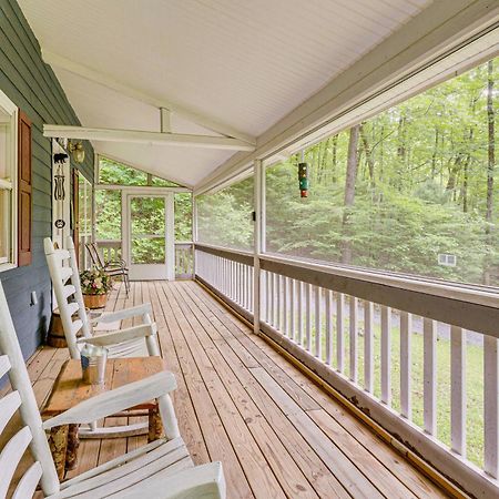 Secluded Cabin With Porch - 7 Miles To Lake Chatuge! Hayesville Exterior foto